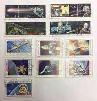 --  Набор марок Лаос 11 шт.  Гашёные , III Θ