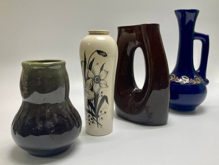 Вазы, керамика, 4 шт