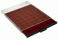 Кассета MB CAPS 21,5 для монет, на 48 ячеек. Leuchtturm, #319906