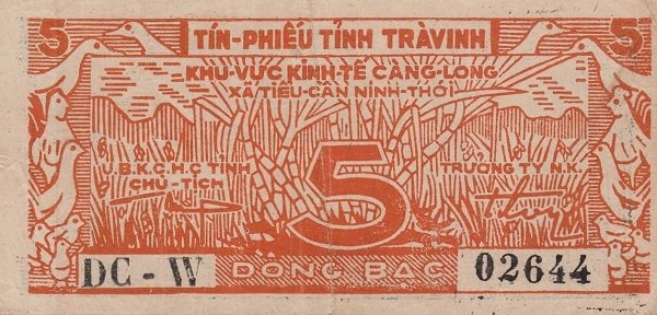 (№1949P-NL10) Банкнота Вьетнам 1949 год &quot;5 Đồng&quot;