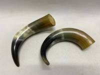 Рог сувенирный натуральный 2 шт