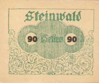 (№1920) Банкнота Австрия 1920 год "90 Heller"
