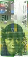 (,) Банкнота Швейцария 2006 год 50 франков "Софи Тойбер-Арп"   UNC