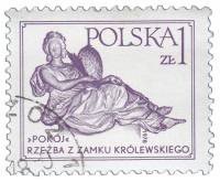 (1978-040) Марка Польша "Композиция 'Мир'"    Стандартный выпуск II Θ