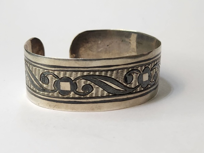 Браслет серебро 875 проба СССР 19 гр