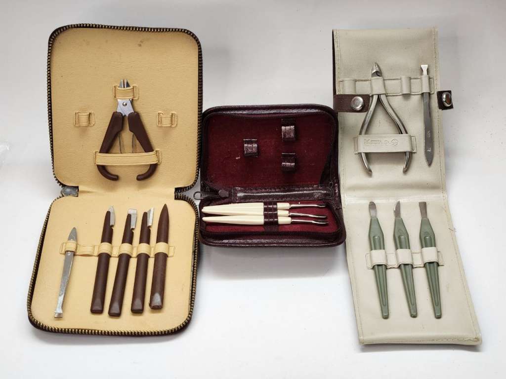 Маникюрные наборы 3 шт СССР (некомплект)