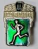 Значок Знак СССР "Бег, III разряд" На булавке 
