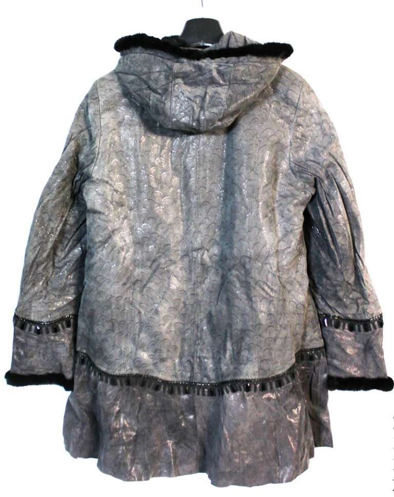 Пальто Bilugi, женское, замша, р-р -4XL, новое с биркой, Германия