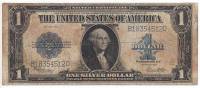 (1923) Банкнота США 1923 год 1 доллар "Джордж Вашингтон"   F
