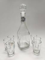 Графин и 6 стопок Водочный набор стекло
