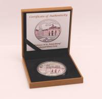 (2010) Монета Малави 2010 год 20 квача "Павловский дворец в Санкт-Петербурге" В коробке Серебро Ag 9