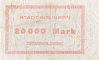 (№1923) Банкнота Германия 1923 год "20,000 Mark"