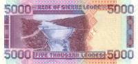  Банкнота Сьерра-Леоне 04.08.2006 год 5 000     UNC