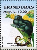 (№2004-1745) Марка Гондурас 2004 год "Алуатта ", Гашеная