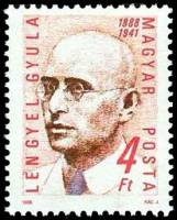 (1988-054) Марка Венгрия "Дьюла Ленгьел"    100 лет со дня рождения Дьюла Ленгьела II Θ