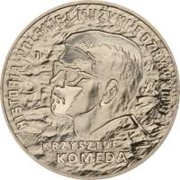 (205) Монета Польша 2010 год 2 злотых "Кшиштов Комеда"  Латунь  UNC