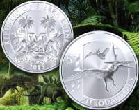 () Монета Сьерра-Леоне 2015 год 1  ""   Биметалл (Серебро - Ниобиум)  UNC