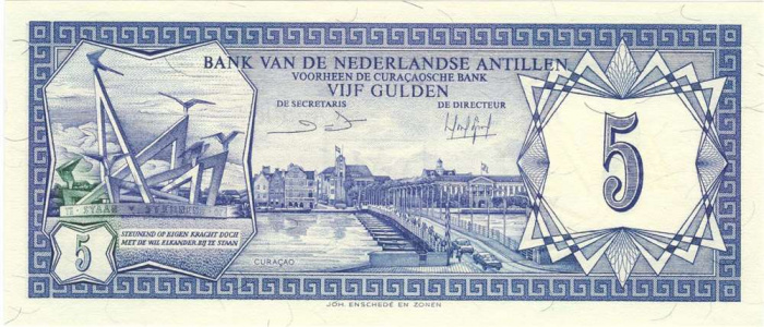 () Банкнота Нидерландские Антильские острова 1984 год   &quot;&quot;   UNC