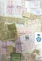 Талоны для продовольственного и непродовольственного обеспечения населения, СССР (сост. на фото)