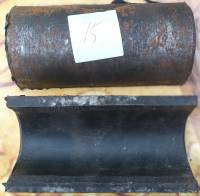 Втулка Гудрича, резинометаллический подшипник, Размер 22-11-8 см Из 2х частей