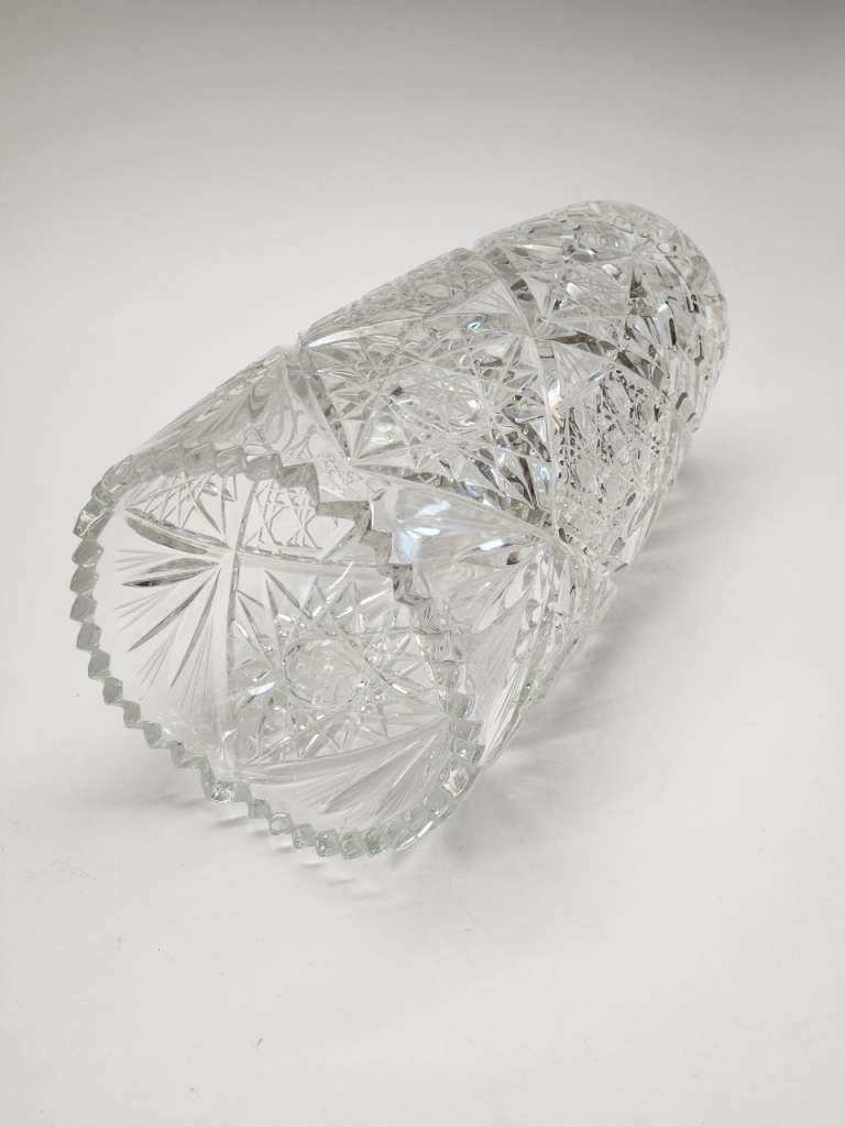 Ваза хрусталь для букетов СССР высота 23 см