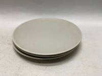 Тарелки Икеа десертные серые 3 шт 20 см