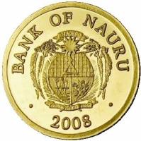 () Монета Науру 2008 год 5  ""    AU