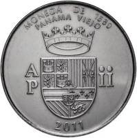  Монета Панама 2011 год 12     Медь-Никель  UNC
