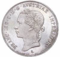 () Монета Австро-Венгрия 1852 год 1  ""   Биметалл (Серебро - Ниобиум)  UNC