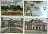 Набор открыток "Ленинград", 4 шт., 14,5*10,5 см, 1956 г.