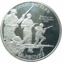 () Монета Остров Джерси 2009 год 5 фунтов ""   UNC