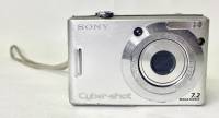 Фотоаппарат цифровой Sony Cyber-shot DSC-W35 + аккумулятор + карта памяти 2 гб 