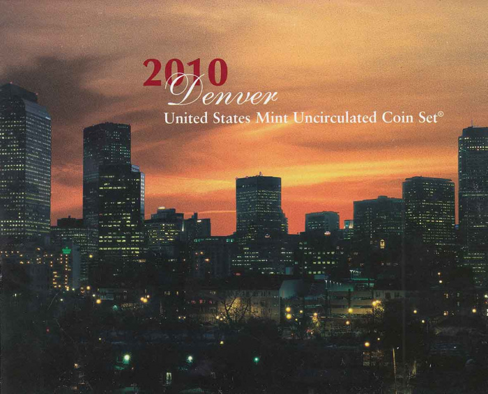(2010d) Набор США 2010 год   UNC