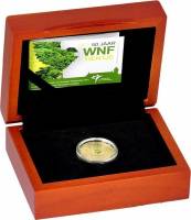 (№2011km306) Монета Нидерланды 2011 год 10 Euro (50-летию Всемирного фонда дикой природы - Золотое и
