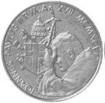 () Монета Ватикан 1995 год 500  ""   Биметалл (Серебро - Ниобиум)  UNC