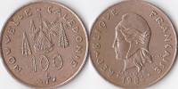(№1976km15) Монета Новая Каледония 1976 год 100 Francs