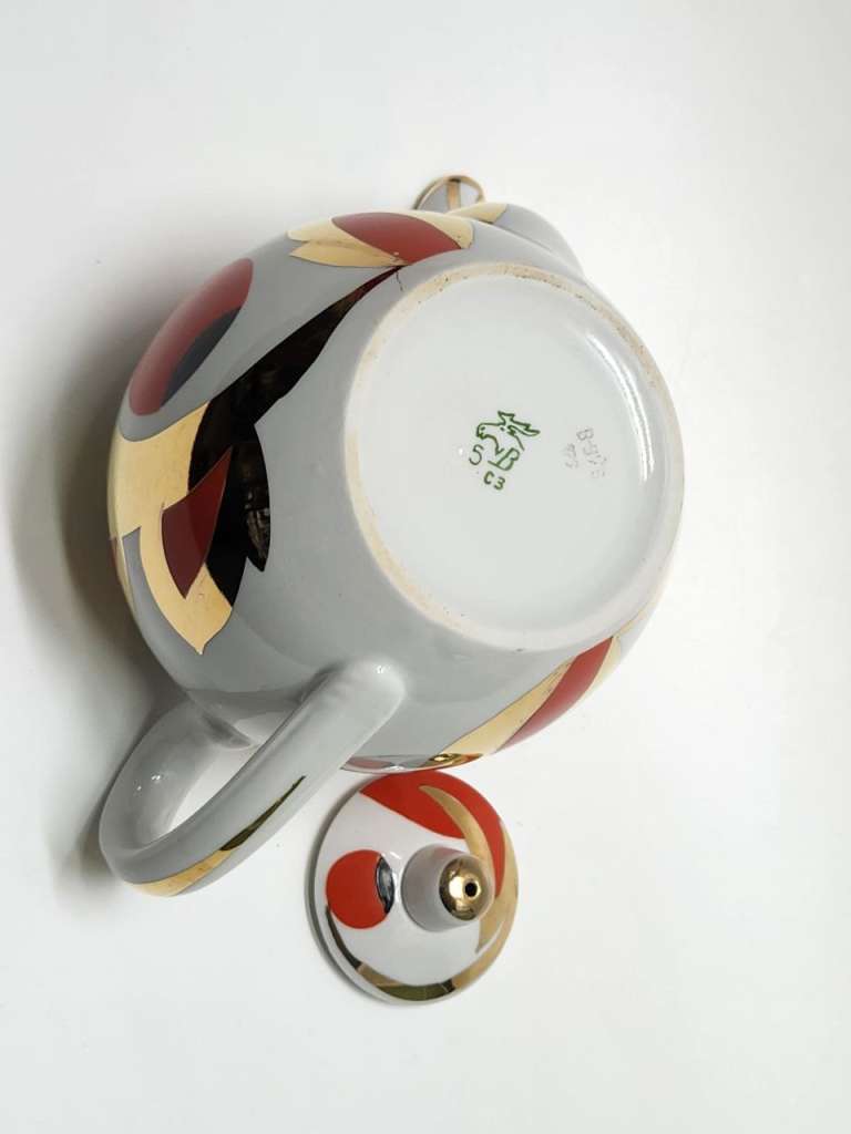 Чайник заварочный Вербилки Райские Яблоки фарфор