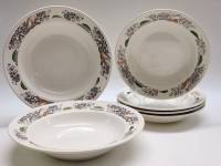 Тарелки суповые большие и средние ЗИК Конаково 6 штук