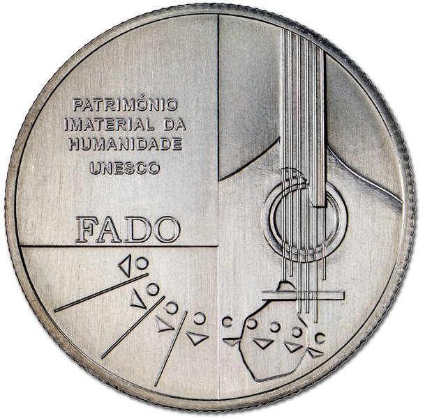 (2015) Монета Португалия 2015 год 2,5 евро &quot;Фаду&quot;  Медь-Никель  UNC