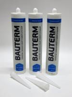 Герметик Bauterm силиконвый универсальный  280 мл 3 штуки