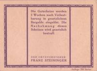 (№1920) Банкнота Австрия 1920 год "90 Heller"