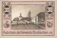 (№1920) Банкнота Австрия 1920 год "30 Heller"