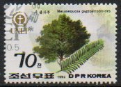 (1992-096) Марка Северная Корея "Метасеквойя"   ЮНЕП  III Θ