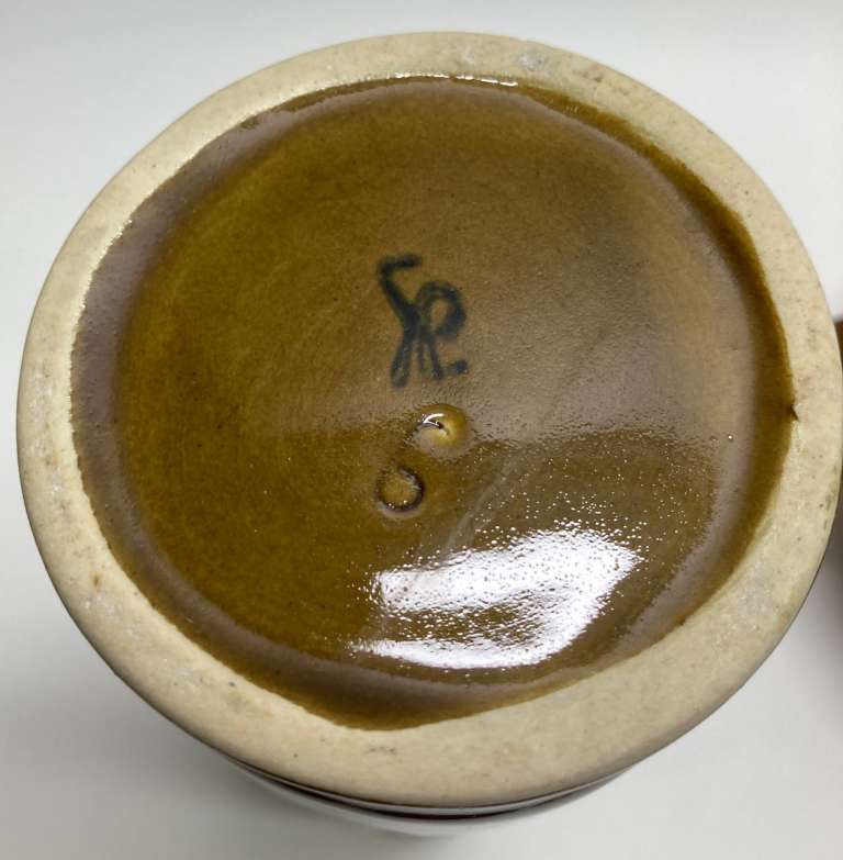 Чайник заварочный + ваза, обливная керамика