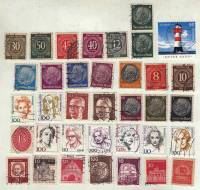 Смесь годов--  Набор марок Германия 35 шт.  Гашёные , II Θ