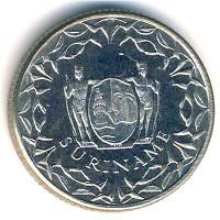 (№1962km13) Монета Суринам 1962 год 10 Cents