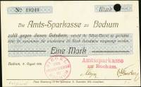 (№1914) Банкнота Германия 1914 год "1 Mark"