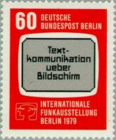 (1979-016) Марка Германия (ФРГ) "Эмблема"    Выставка электроники III Θ