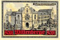 (№2017) Банкнота Германия (Без даты) 50 Pfennig"