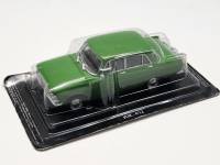 Авто легенды СССР модель Иж 412 зеленый в коробке-блистере без журнала